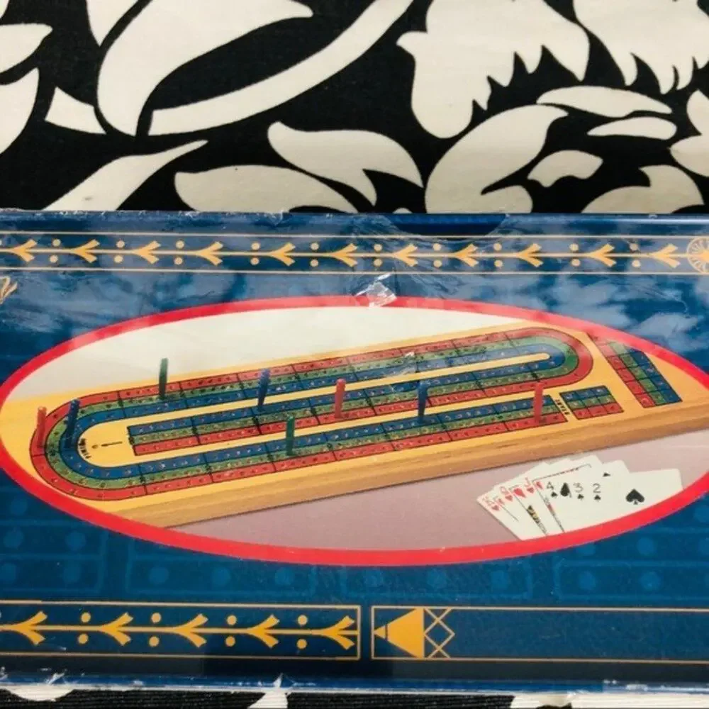Deluxe Cribbage Set 1999 Collectors Game‎ in  Tin